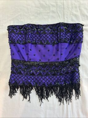 Rare Vintage Beaded Corset